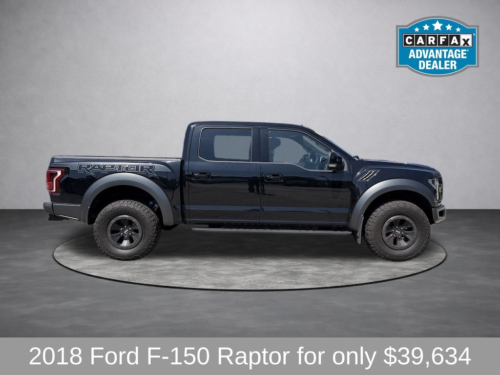 Used 2018 Ford F-150 Raptor Truck