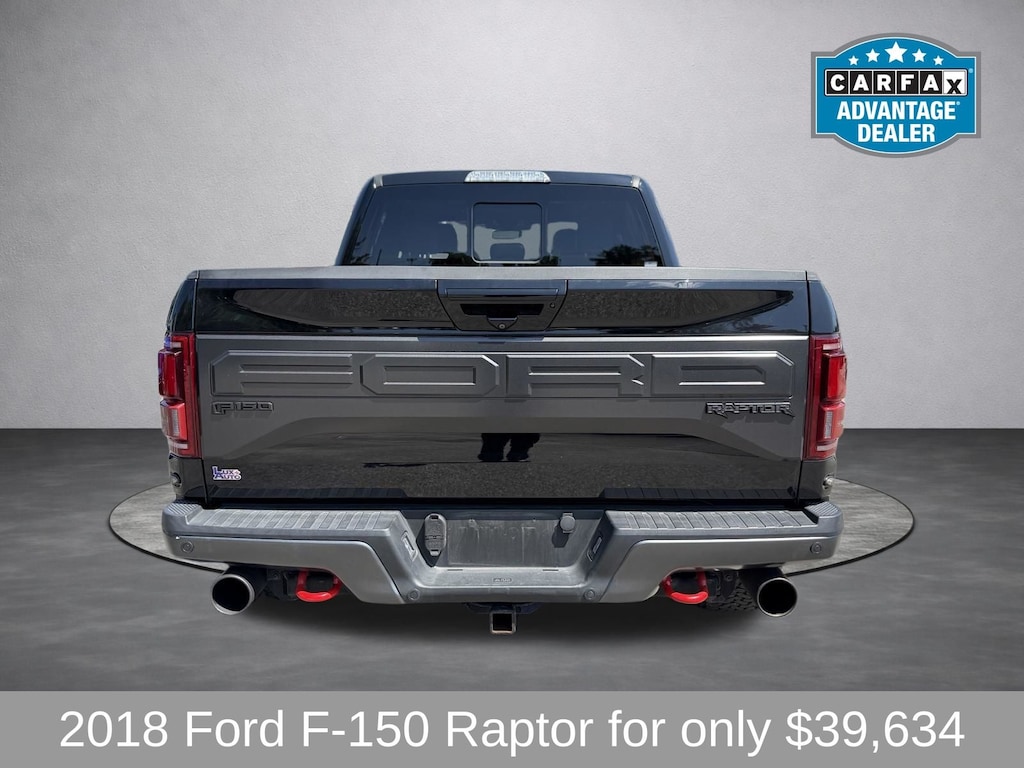 Used 2018 Ford F-150 Raptor Truck