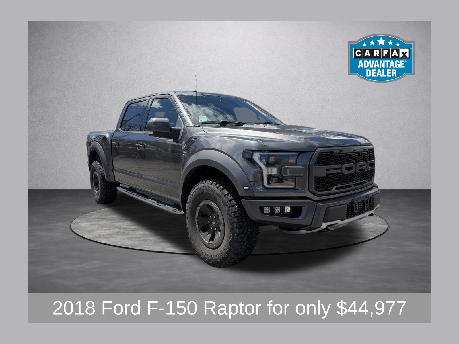 2018 Ford F-150 Raptor