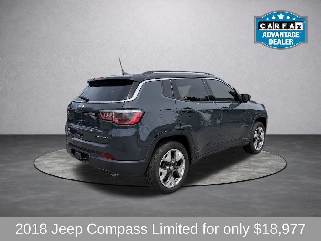 Used 2018 Jeep Compass Limited SUV
