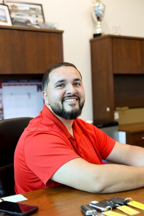 Staff member Vinny Licio from 67e9fe96352a