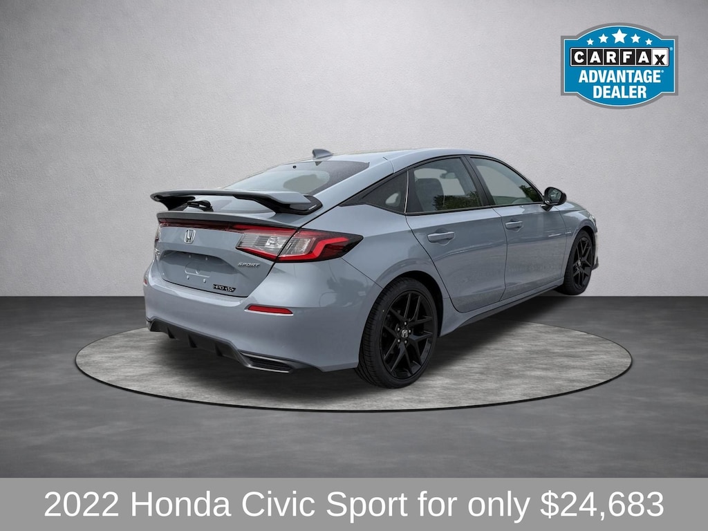 Used 2022 Honda Civic Sport Hatchback