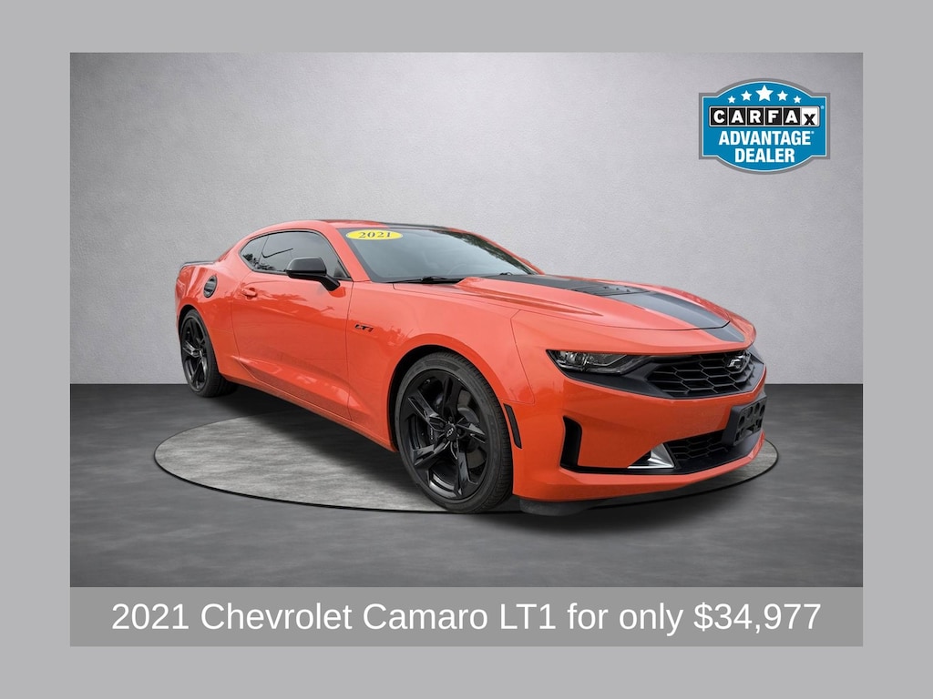 Used 2021 Chevrolet Camaro LT1 Coupe