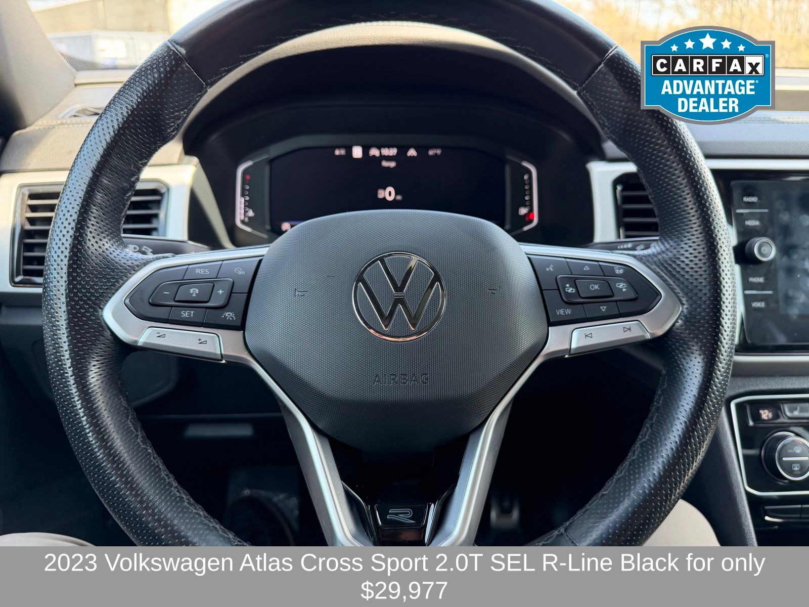 2023 Volkswagen Atlas Cross Sport SEL R-Line Black - Photo 15