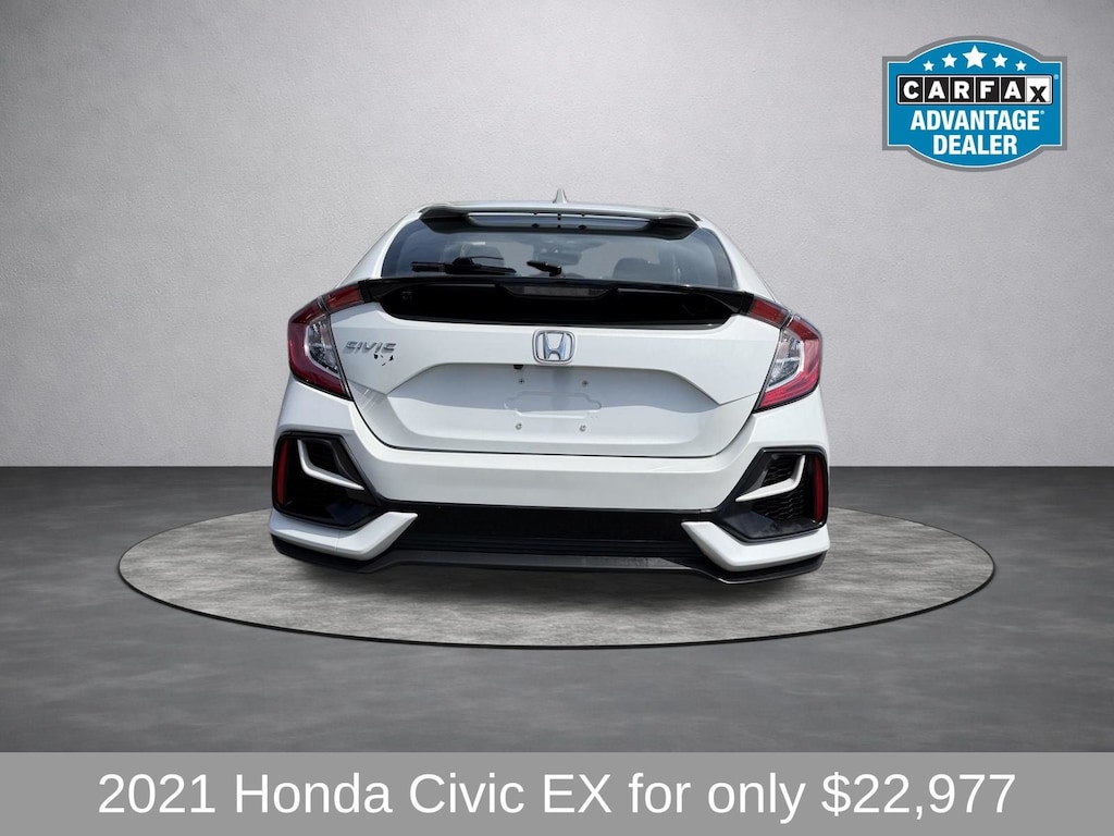 Used 2021 Honda Civic EX Hatchback