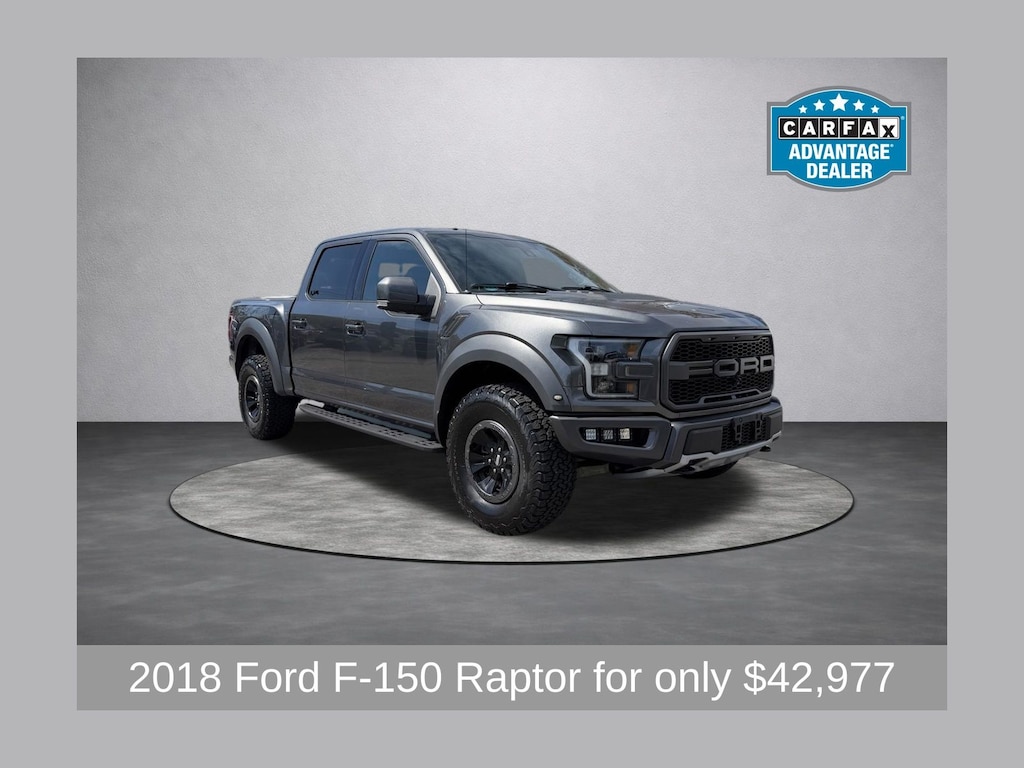 Used 2018 Ford F-150 Raptor Truck