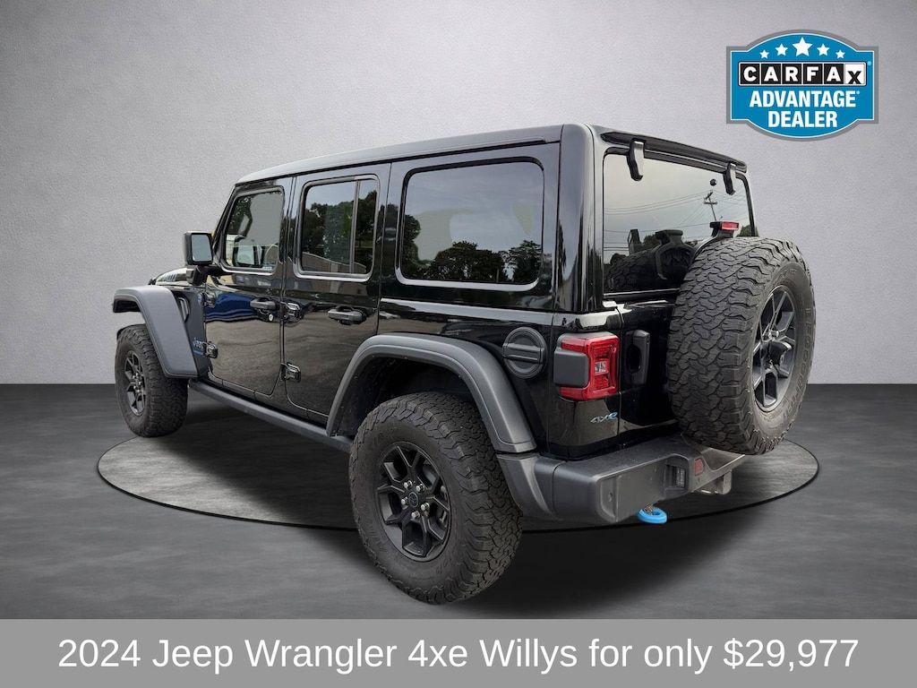 Used 2024 Jeep Wrangler Willys 4xe SUV
