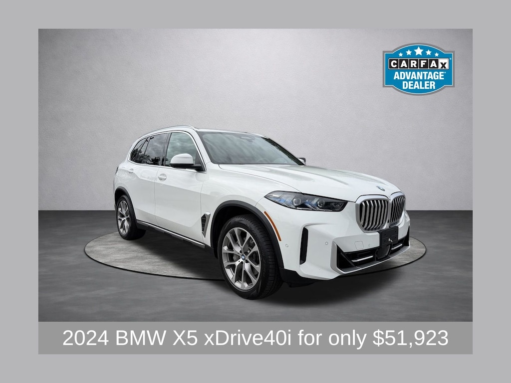 Used 2024 BMW X5 xDrive40i SUV