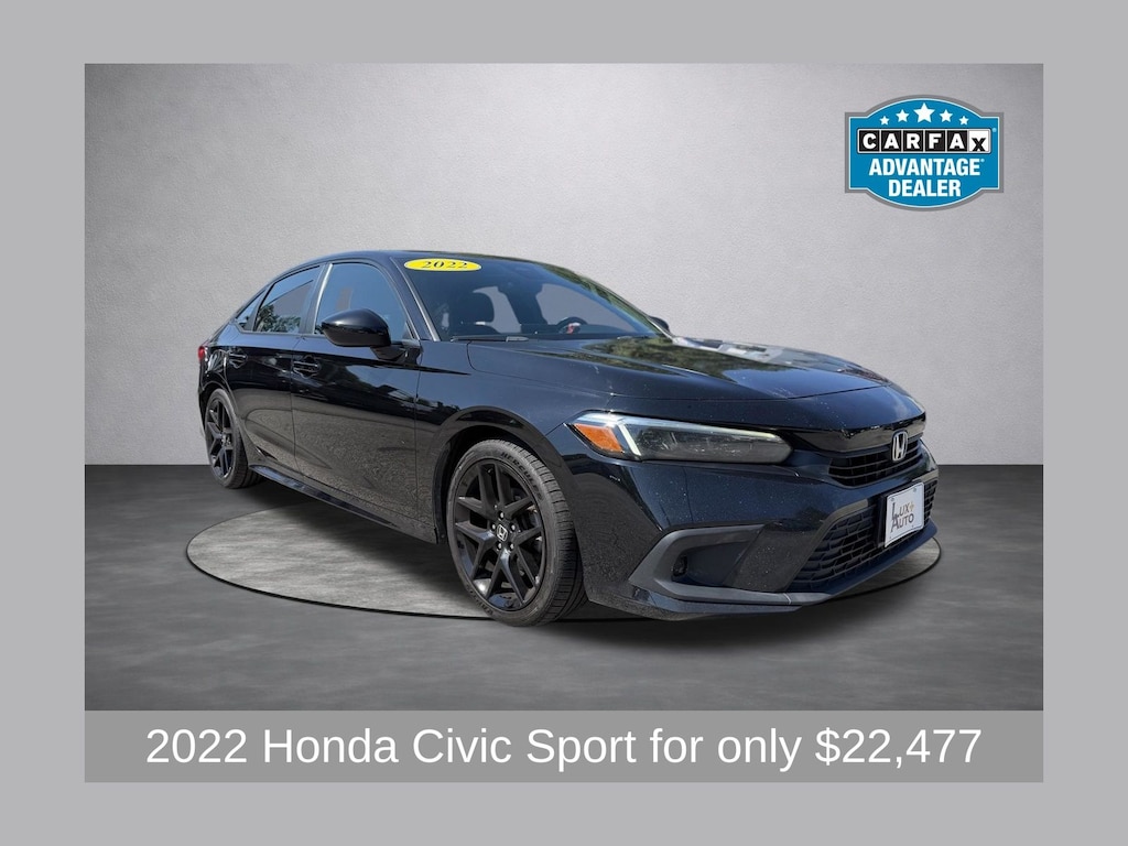 Used 2022 Honda Civic Sport Sedan