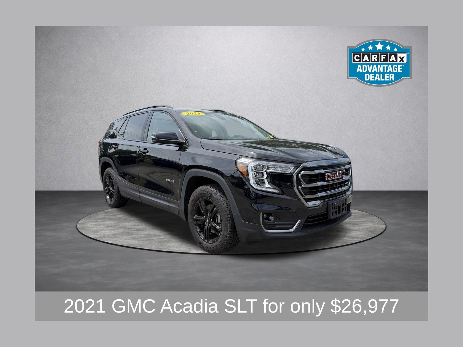 Black (Ebony Twilight Metallic) 2021 GMC Acadia SUV / Crossover Four-Wheel Drive 9-Speed Automatic
