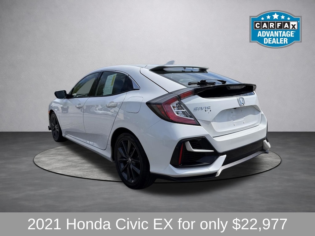Used 2021 Honda Civic EX Hatchback