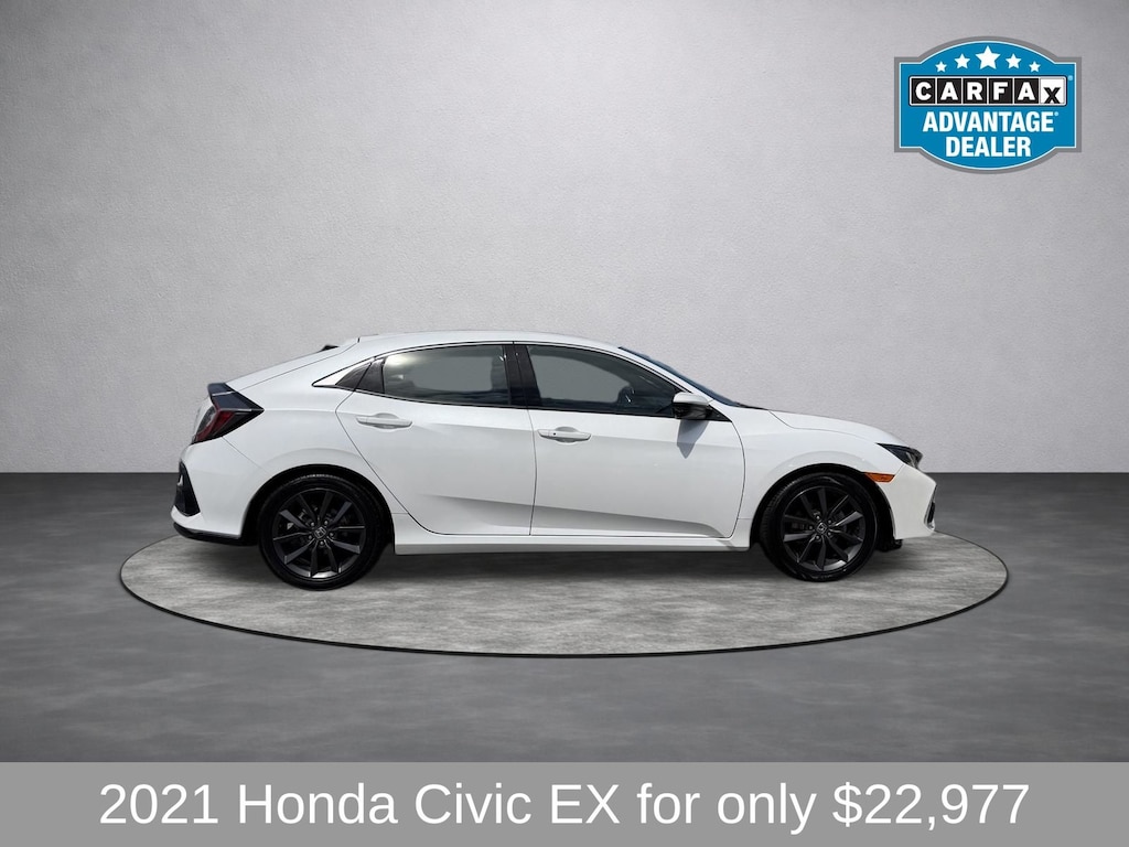 Used 2021 Honda Civic EX Hatchback
