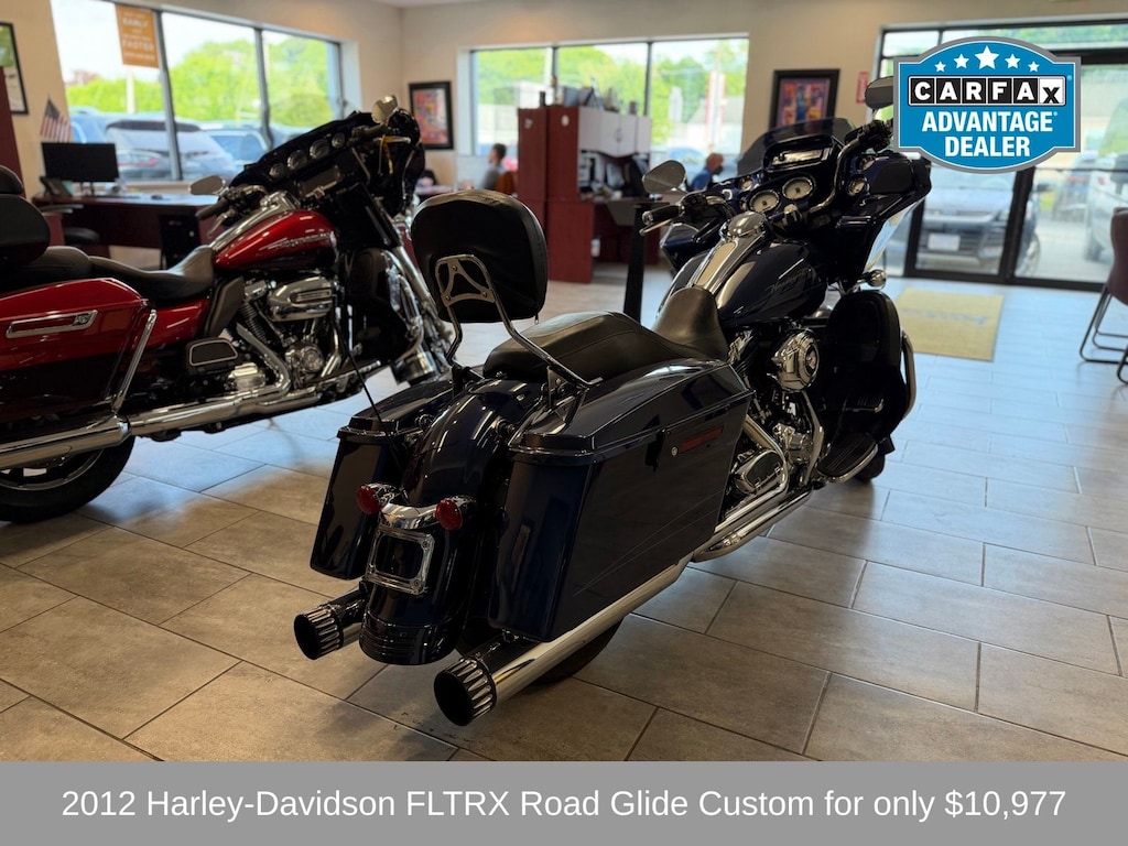 Used 2012 Harley-Davidson Fltrx Road Glide Custom Motorcycle