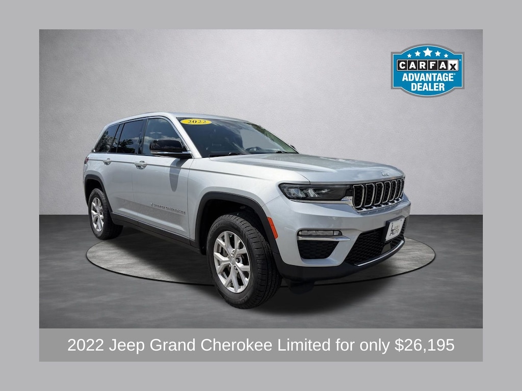 Used 2022 Jeep Grand Cherokee Limited SUV