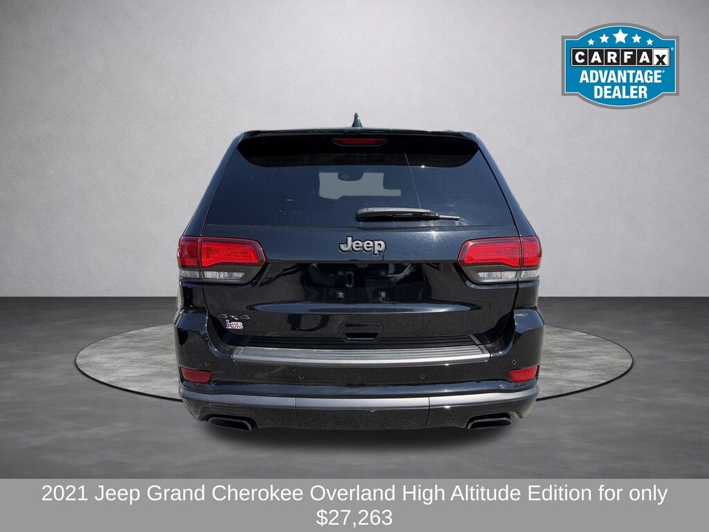 Used 2021 Jeep Grand Cherokee Overland SUV
