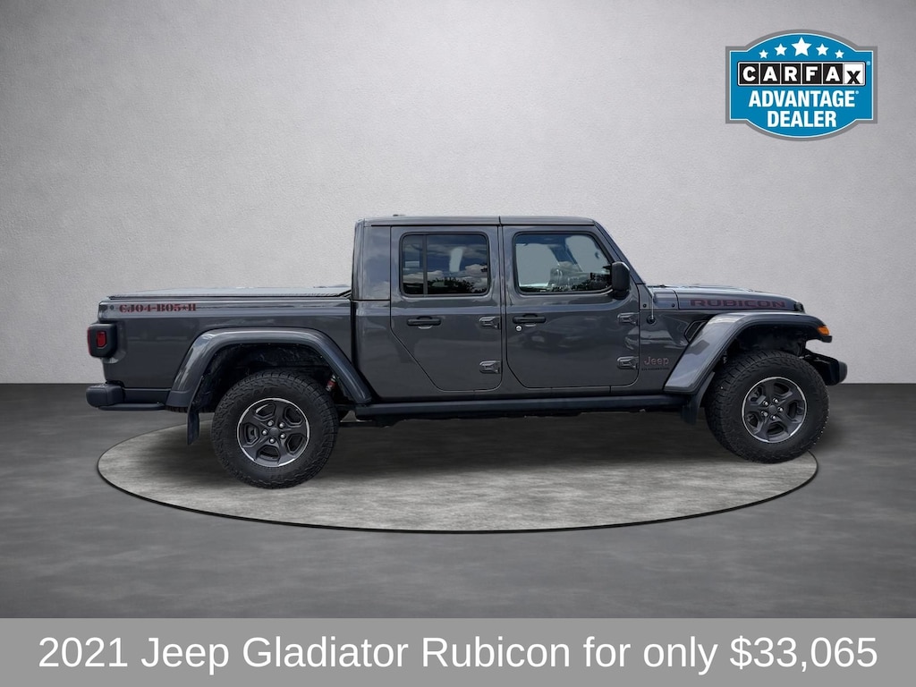 Used 2021 Jeep Gladiator Rubicon Truck