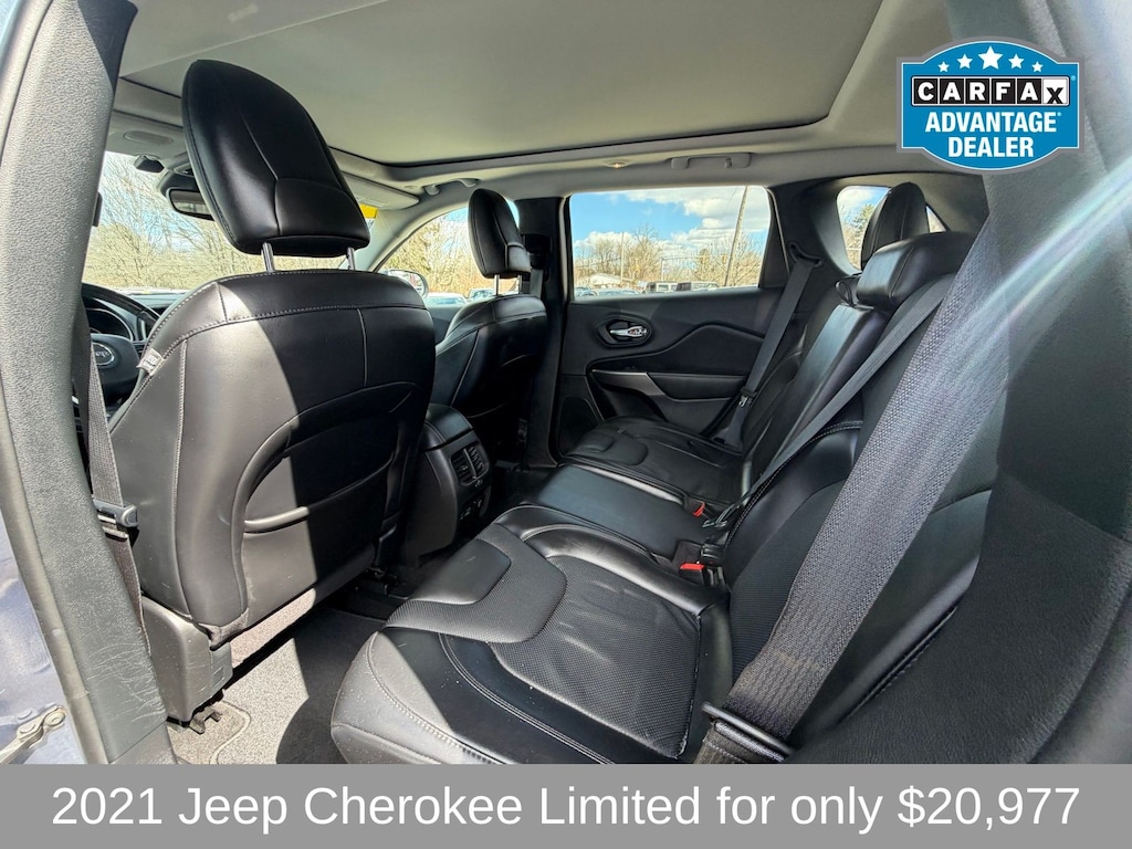 Used 2021 Jeep Cherokee Limited SUV