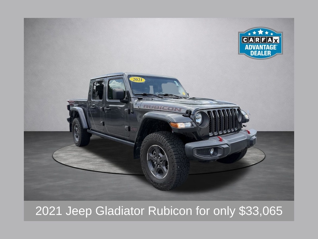 Used 2021 Jeep Gladiator Rubicon Truck