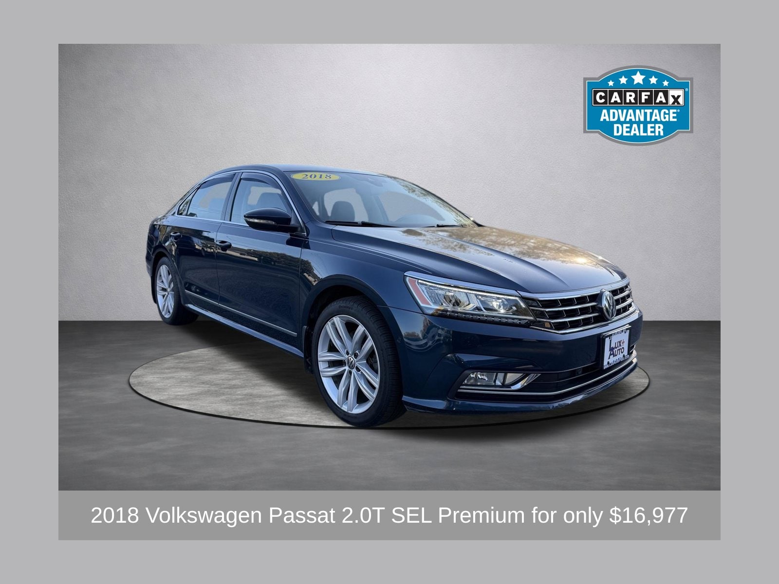 2018 Volkswagen Passat