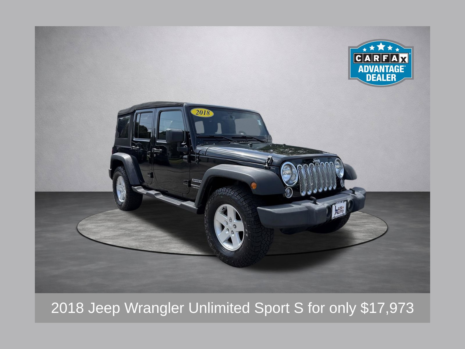 2018 Jeep Wrangler JK Unlimited