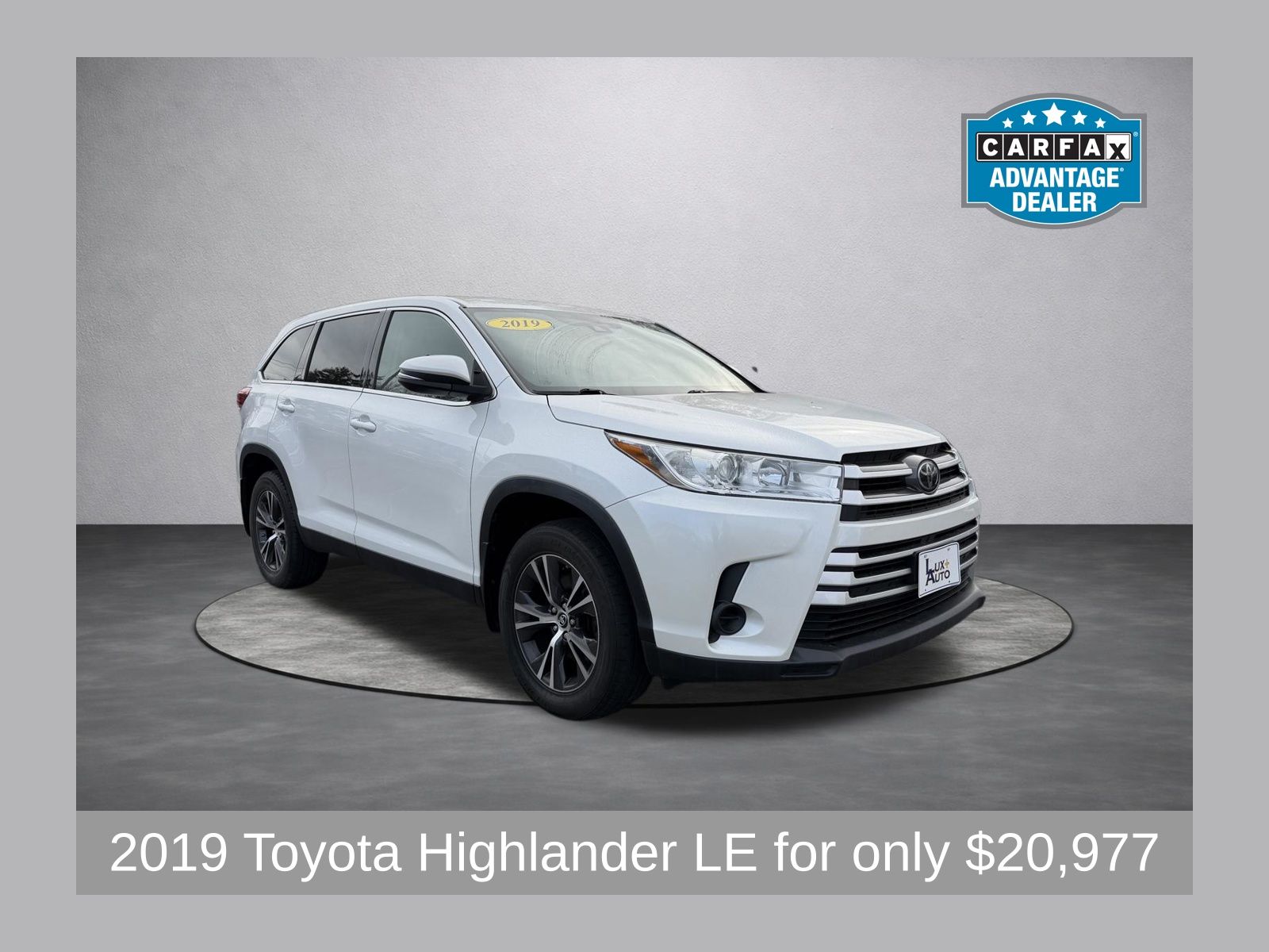 2019 Toyota Highlander