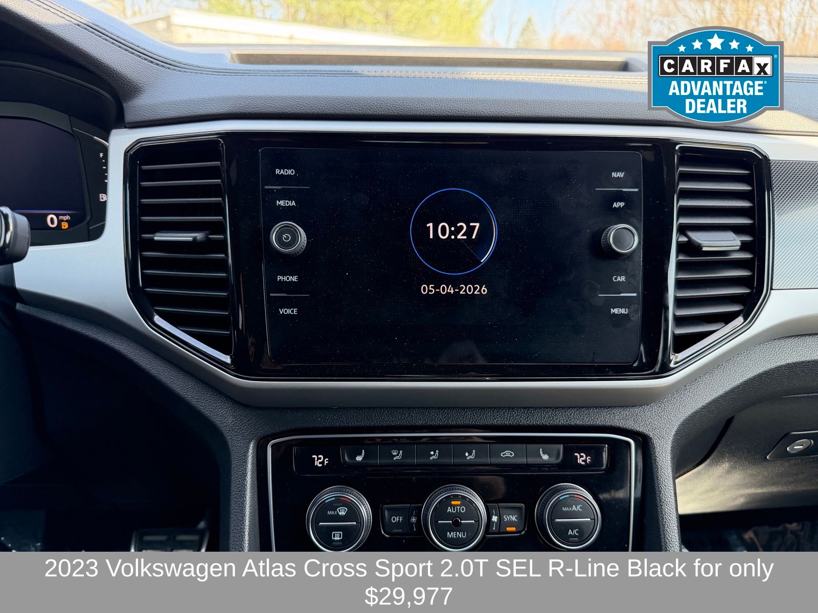 2023 Volkswagen Atlas Cross Sport SEL R-Line Black - Photo 13