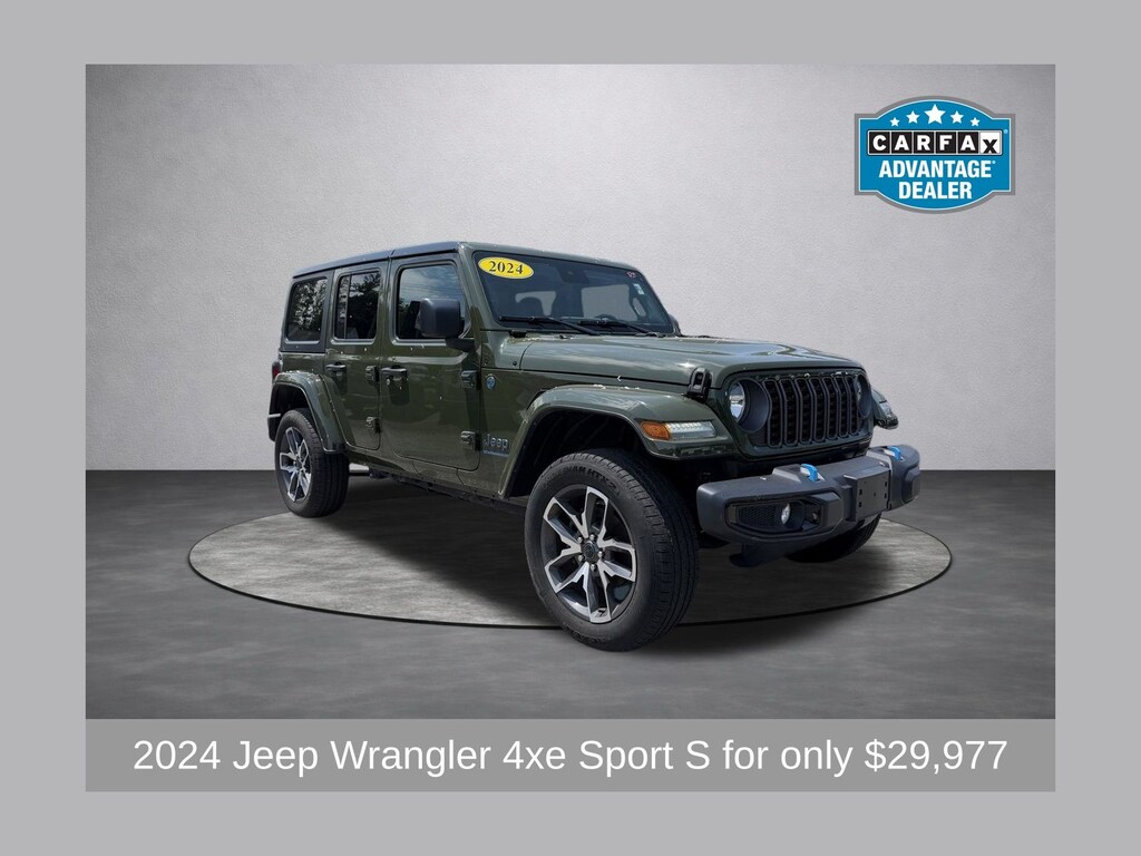 Used 2024 Jeep Wrangler Sport S 4xe SUV