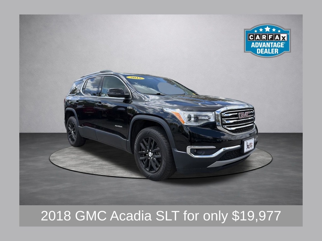 Used 2018 GMC Acadia SLT-1 SUV