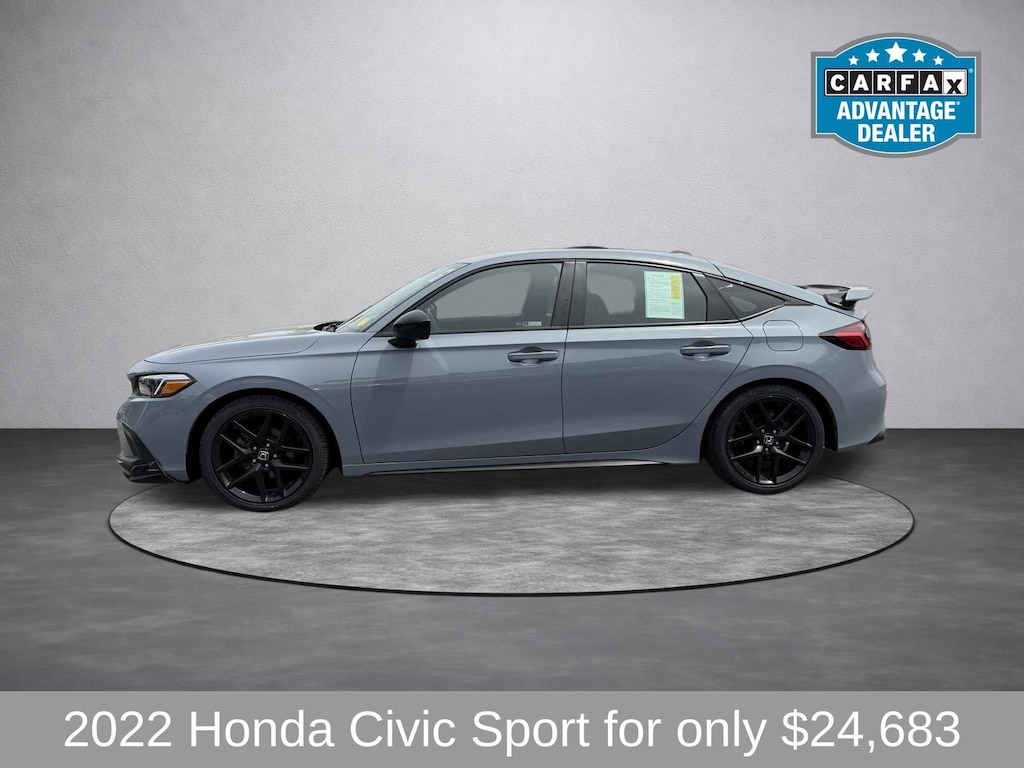 Used 2022 Honda Civic Sport Hatchback