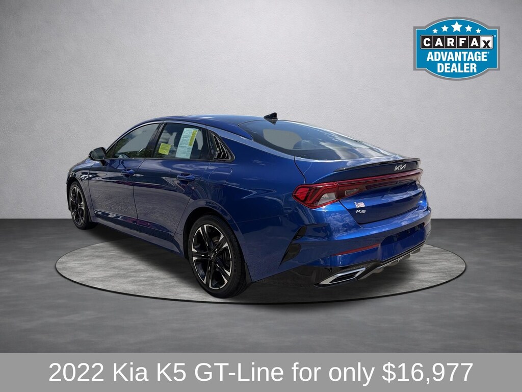 Used 2022 Kia K5 GT-Line Sedan