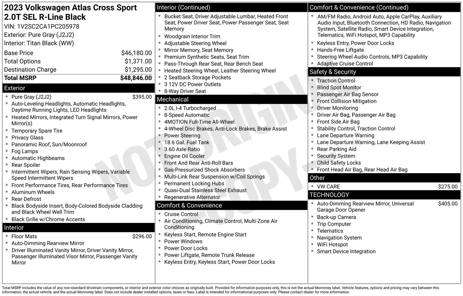 2023 Volkswagen Atlas Cross Sport SEL R-Line Black - Photo 20