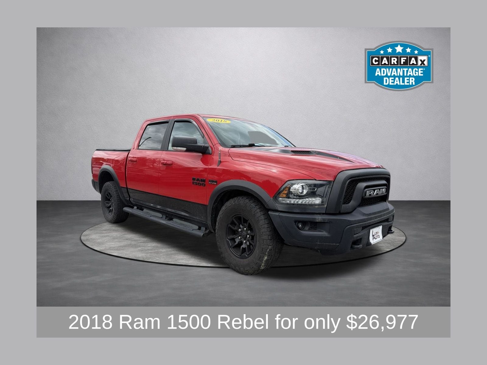 2018 RAM 1500 Rebel 4x4 Crew Cab 5'7's photo