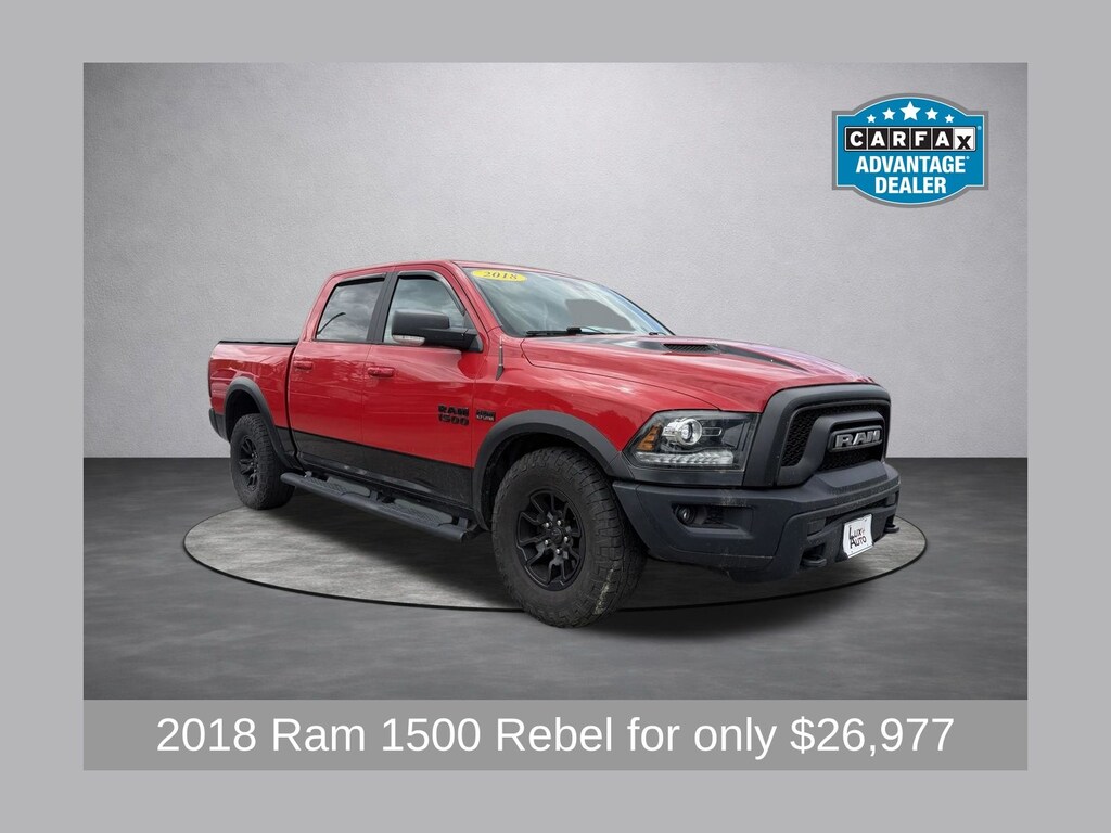 Used 2018 Ram 1500 Rebel Truck