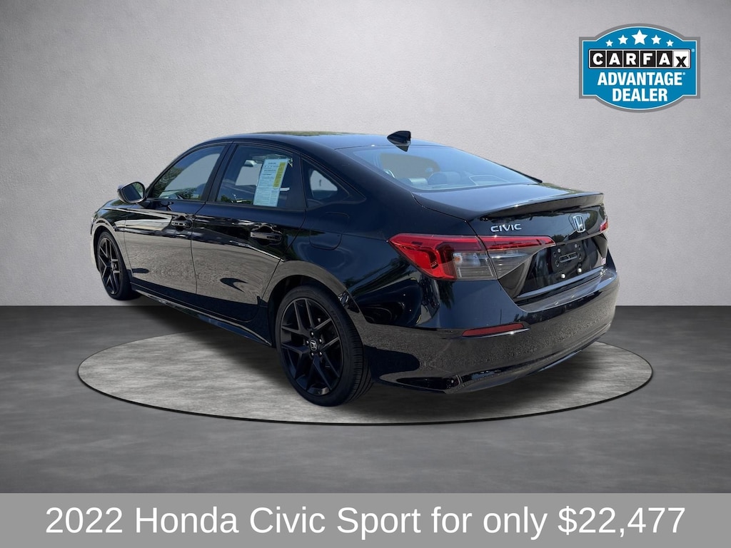 Used 2022 Honda Civic Sport Sedan