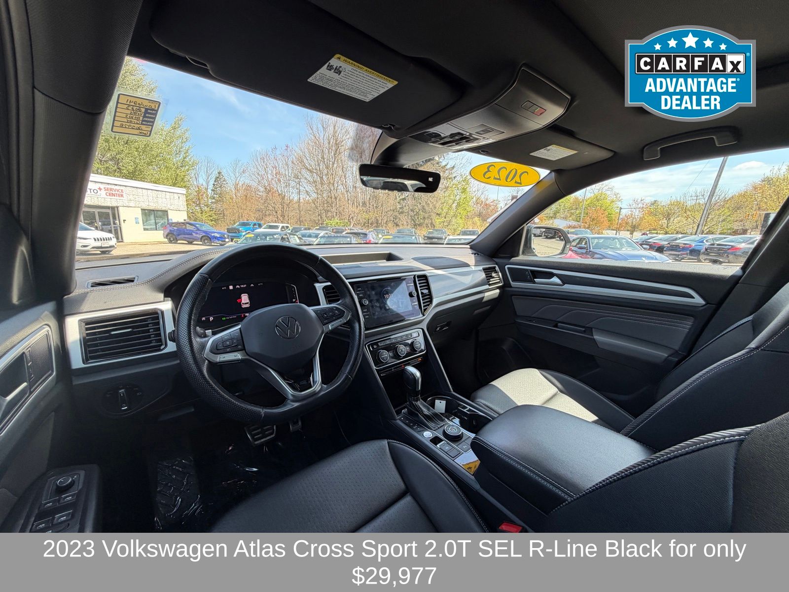 2023 Volkswagen Atlas Cross Sport SEL R-Line Black - Photo 11