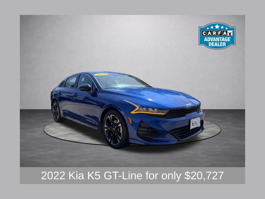 Used 2022 Kia K5 GT-Line Sedan