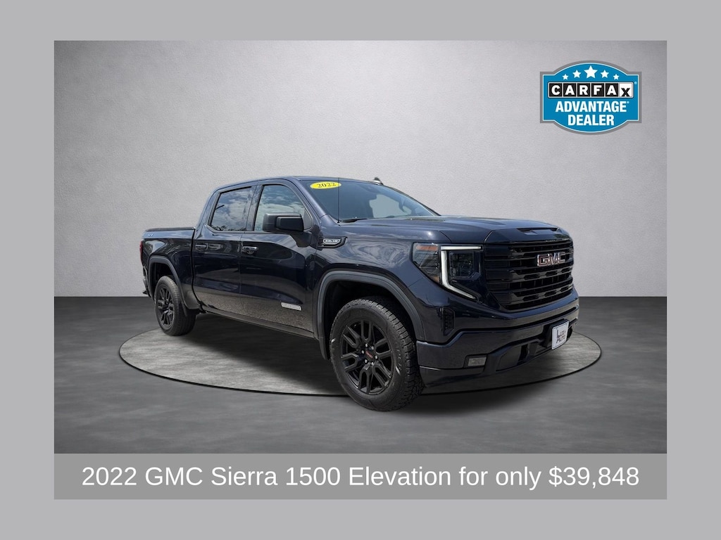 Used 2022 GMC Sierra 1500 Elevation Truck