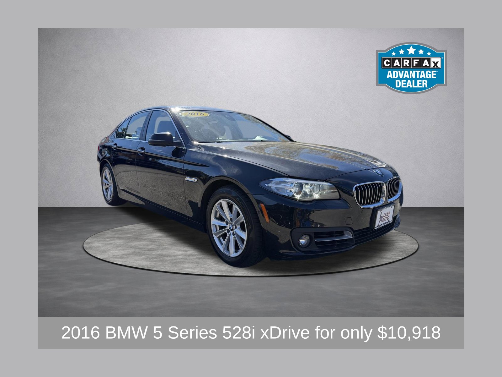2016 Bmw 5 Series
