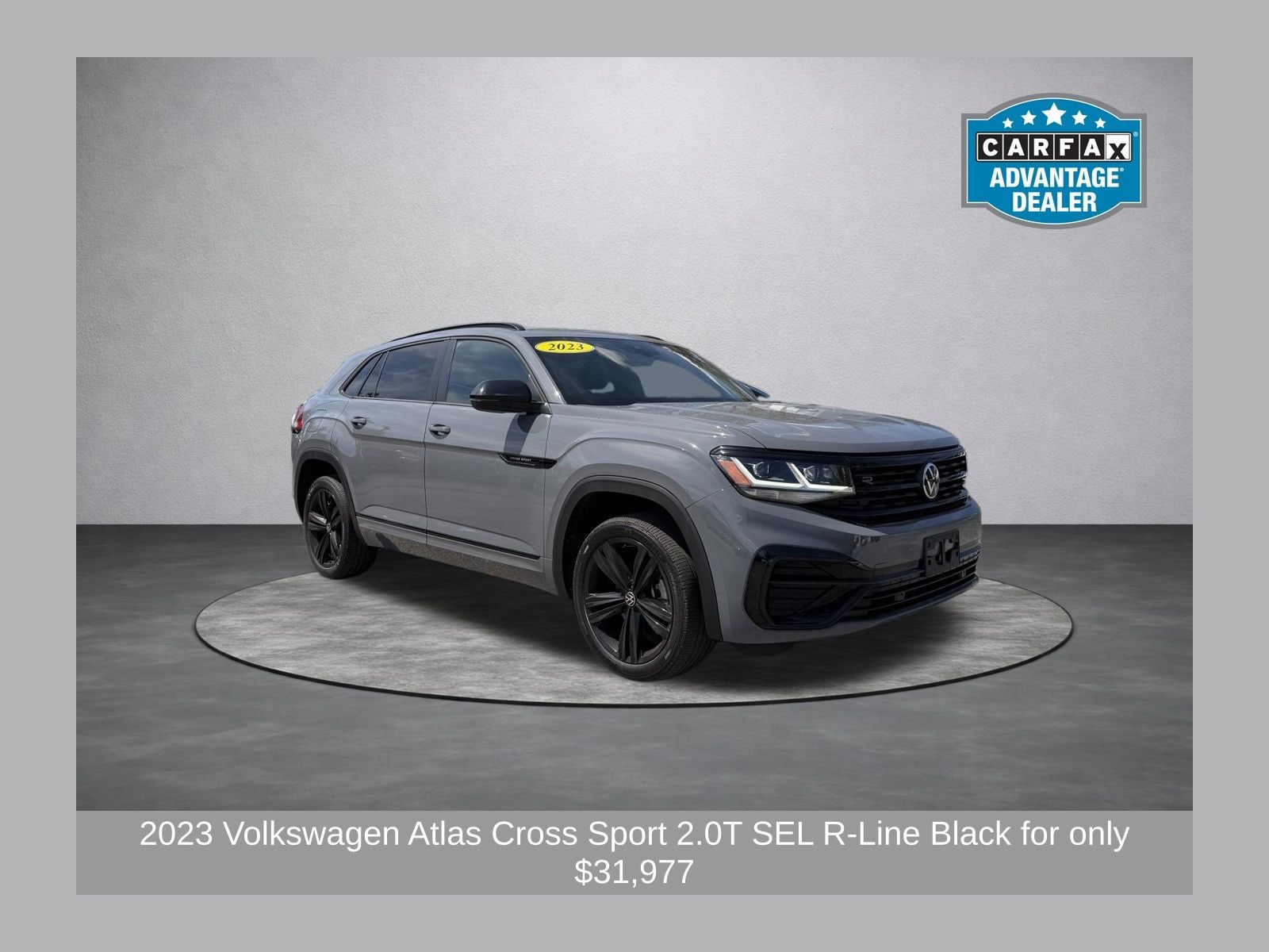 2023 Volkswagen Atlas Cross Sport SEL R-Line Black