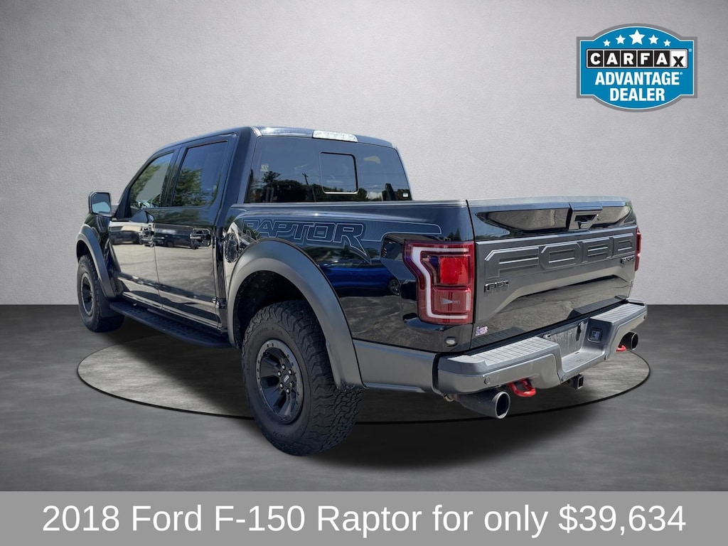 Used 2018 Ford F-150 Raptor Truck