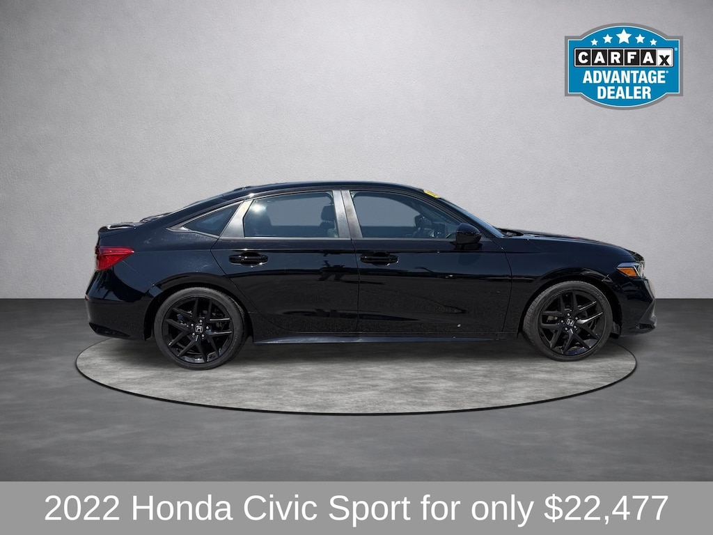 Used 2022 Honda Civic Sport Sedan