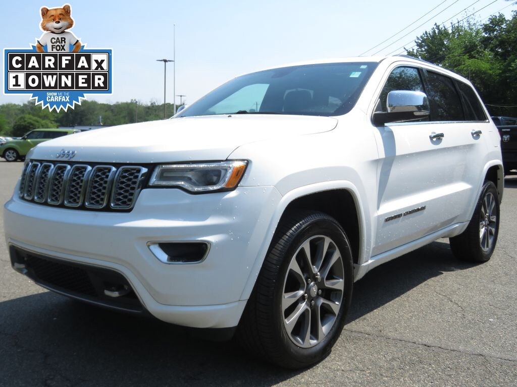 Used 2017 Jeep Grand Cherokee Overland 4x4 SUV