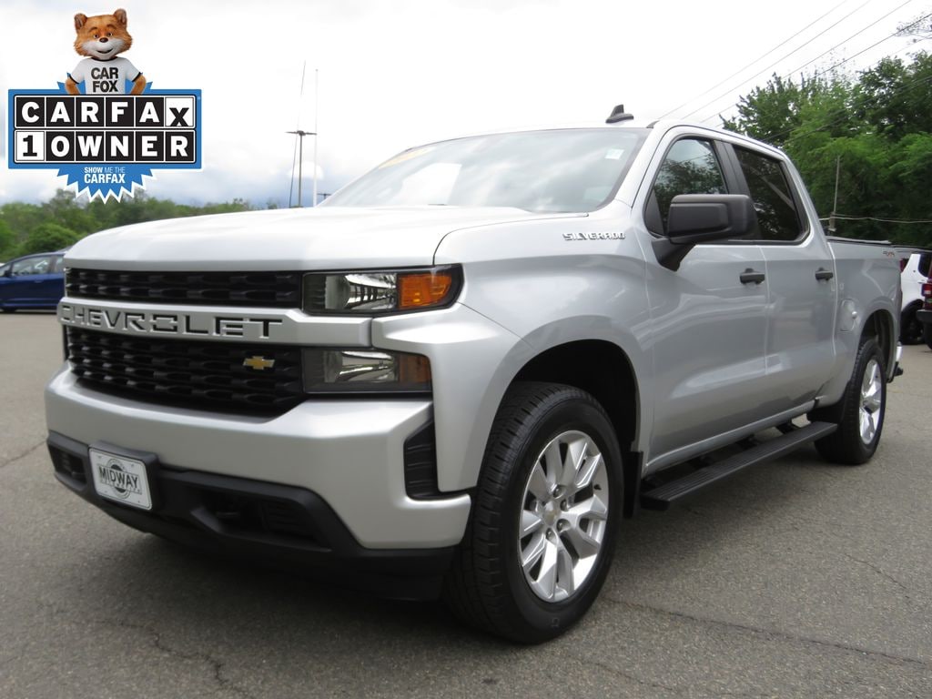 Used 2022 Chevrolet Silverado 1500 LTD Custom Truck Crew Cab