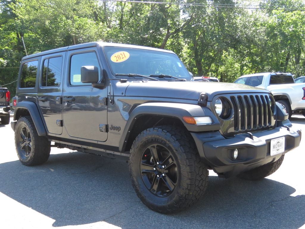 Used 2021 Jeep Wrangler Unlimited Sport SUV