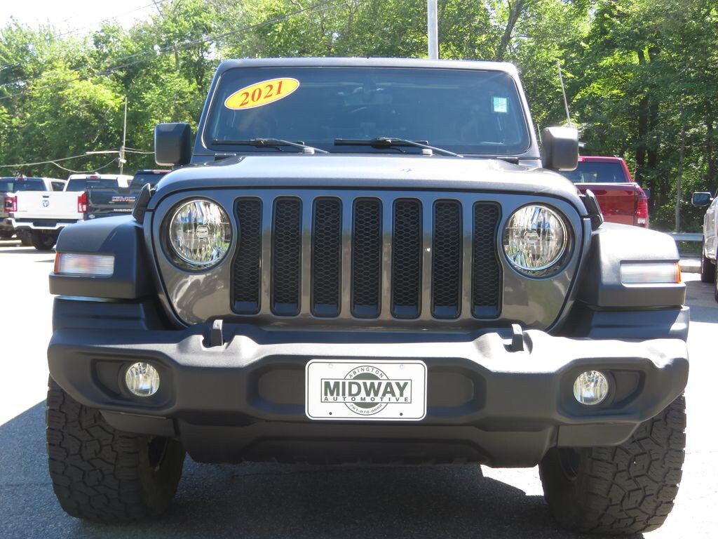 Used 2021 Jeep Wrangler Unlimited Sport SUV