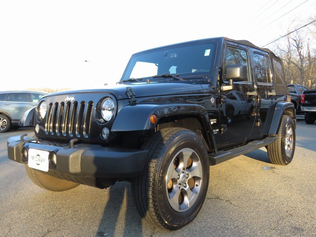 Used 2016 Jeep Wrangler JK Unlimited Sahara 4x4 SUV