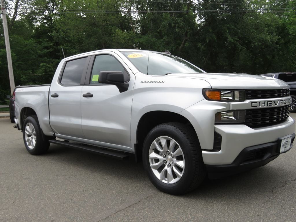 Used 2022 Chevrolet Silverado 1500 LTD Custom Truck Crew Cab