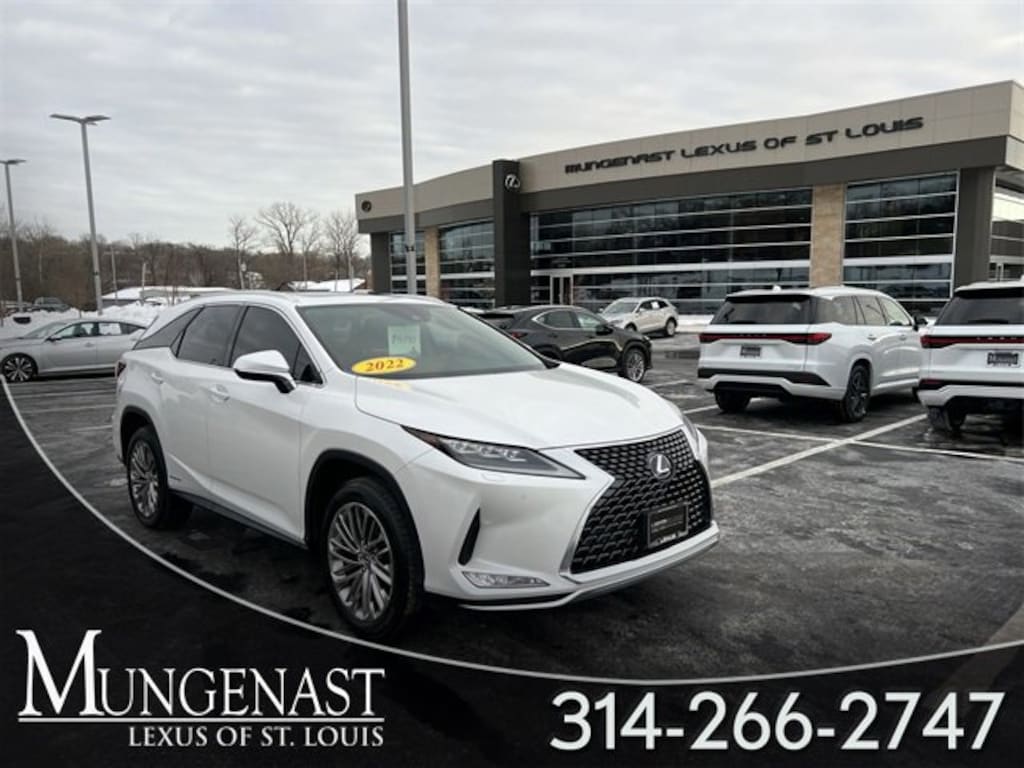 Certified 2022 Lexus RX 450hL LUXURY AWD SUV