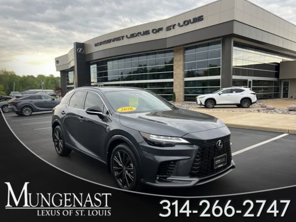 Certified 2026 Lexus RX 350 F SPORT DESIGN SUV