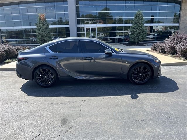 Certified 2023 Lexus IS 350 F SPORT with VIN JTHGZ1E24P5028187 for sale in Manchester, MO